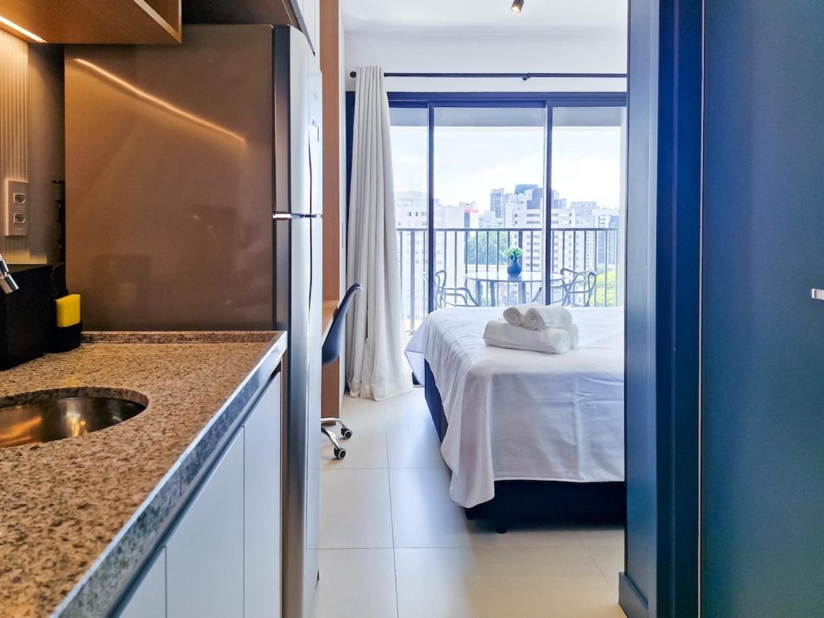 Apartamento Refugio Azul - A 3 Minutos Do Metro Mariana São Paulo